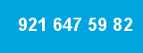 921 647 59 82 921 647 59 82